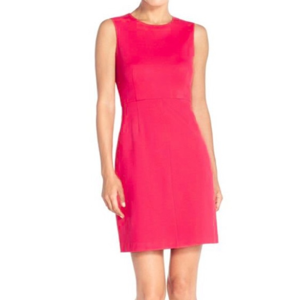 Charles Henry Ponte Sheath Dress